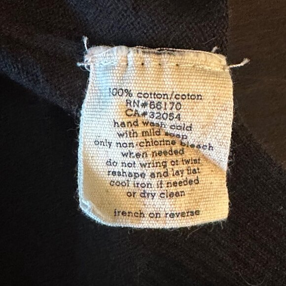 SALE 2/15 silence + noise - Open Front, Short Sleeve Cardigan, Black- Size Small - Picture 6 of 6